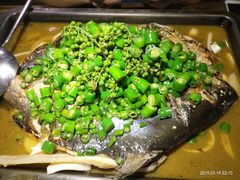 -探鱼·鲜青椒爽麻烤鱼(中天广场店)