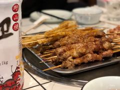 碳烤羊肉串-百味源炭火烤翅 ·夜市大排档(酒仙桥店)