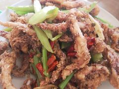 干煸鱿鱼须-鑫来子菜馆
