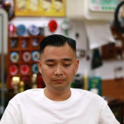 -海文先生国潮烫染男士理发馆