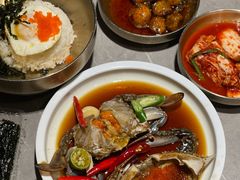 -草家酱蟹炭火烤肉店(珲春南路一店)