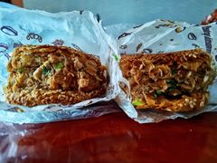烧饼加肉-万红路羊汤烧饼店(将台路店)
