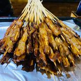 冰粉我喜欢，有颜值也好吃，肉烤的干