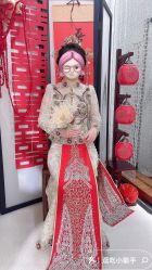 -懿沉香中式嫁衣礼服秀禾服龙凤褂马来褂旗袍总店