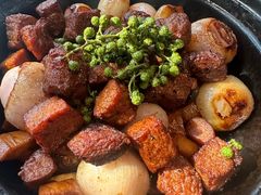 煎烹牛肉-狮王府淮扬菜(老门东店)