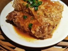 鲍汁鲜虾腐皮卷-吉旺港式餐厅(南方商城店)