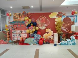 -美特派对气球装饰周岁宴百日宴宝宝 宴生日布置活动策划(曹杨店)