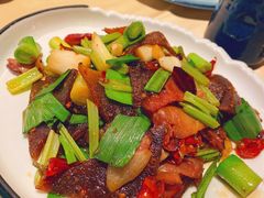 蕨粑炒腊肉-山石榴·贵州菜(丰盛里店)