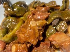 排骨炖油豆角-一轩饺子馆(丽都店)
