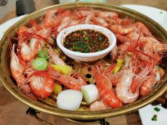 汽锅桑拿虾-海门渔村老厨子(海门渔村美食街店)