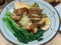 双拼饭-狮头牌卤味研究所·卤味饭(花城汇南区店)