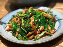 韭菜炒河虾-静一餐厅·湖北菜(前门创始店)
