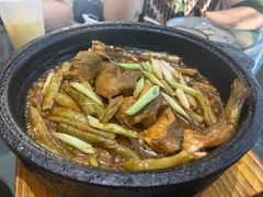 大黄鱼炖芸豆-君霖海鲜私房菜(春柳店)