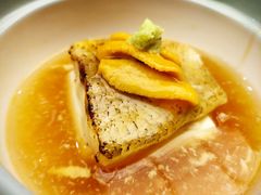 白金吉鱼海胆豆腐-京怀石·壬生