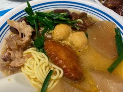 一碗全拼车仔面-敏华冰厅(平安金融中心店)