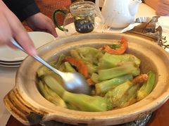 虾酱啫唐生菜-利苑酒家(合景国际金融广场店)