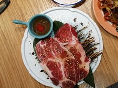 招牌爆腌儿小嫩牛-北京小炮儿炙子烤肉·铜锅涮肉(南京弘阳广场店)