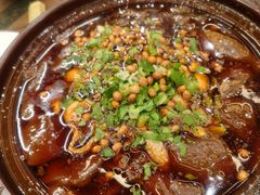 砂锅毛血-月圆霖特色农家乐