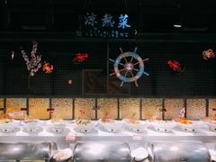 自助调料区-格瑞欧海鲜自助烤肉火锅(光彩店)