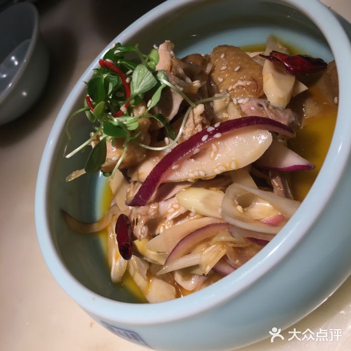 锦府盐帮·李宅(领展购物广场中关村店)盐商椒麻鸡图片