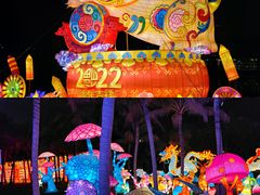 -欢乐海岸椰林沙滩-2025湾区超级灯会