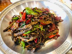 干煸茶树菇-那家老院子东北菜·饺子·小鸡炖蘑菇(艳华街店)