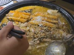 -探鱼·鲜青椒爽麻烤鱼(天河优托邦店)