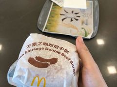 不素之霸双层牛堡套餐-麦当劳(仙林亚东城得来速店)