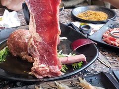 -啊美丽炭火烤肉(滑翔一店)