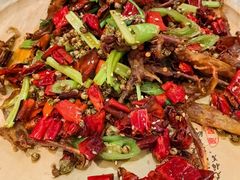 辣炒鸭舌-九號院子海鲜烧烤