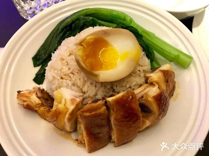 玫瑰豉油雞飯