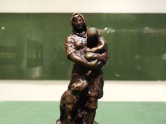 张充仁·雕塑《母子与羊》-上海油画雕塑院