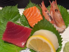 今日五种刺身拼盘-玄白·炭烤活鳗(上海首店)