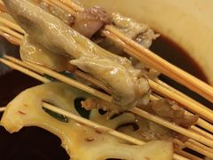 -拈签一笑黄牛肉辣卤串串