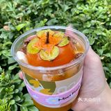 鲜芋仙一整颗柿子燕麦杯🔥真的被惊艳到🍁