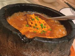 海胆虾怪酱炖老豆腐-青雅中餐厅(大连金石滩绿发希尔顿度假酒店)