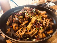 干锅排骨和虾-心邸·庆宴(雅宝城店)