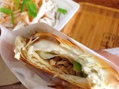 青椒肉夹馍-陕十三肉夹馍