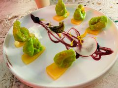 斑斓汁蜜瓜虾球-花前月厦·海鲜餐厅(新领荟广场一店)