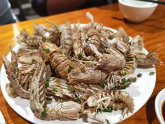 椒盐濑尿虾-南蚝小贝海鲜特色餐厅(南澳岛店)