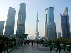 -陆家嘴空中步行连廊
