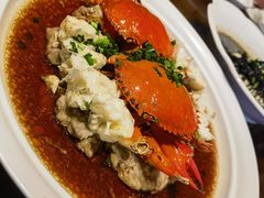 酒香肉糜蒸青蟹-闲湖城·黄龙饭店