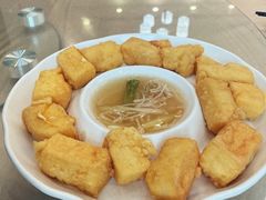 招牌山水豆腐-台山美食一绝阿四台山黄鳝饭(阿四创作店)