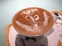 左翼大拿铁-sugarman espresso素饮糖人高新咖啡工厂