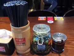 餐具摆设-方砖厂69号炸酱面·烤鸭(前门鲜鱼口店)