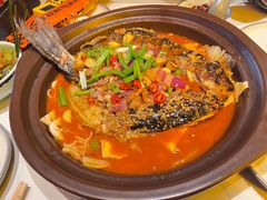 蒜香味烤鱼-鸣记脆皮烤鱼·海鲜烤鱼(三八广场店)