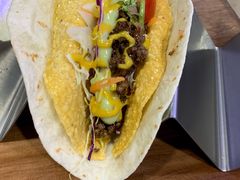 老墨儿板剪牛肉taco-VIKING SALOON美式烟熏烤肉精酿餐酒吧