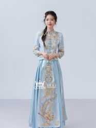 点击看大图 -艾拉·女王婚纱礼服馆