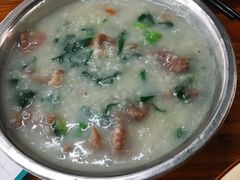 菜心牛肉粥-南记食粥坊·宵夜大排档(岭南分店)