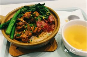 Stewed Chicken with Mushrooms and Lap Cheong